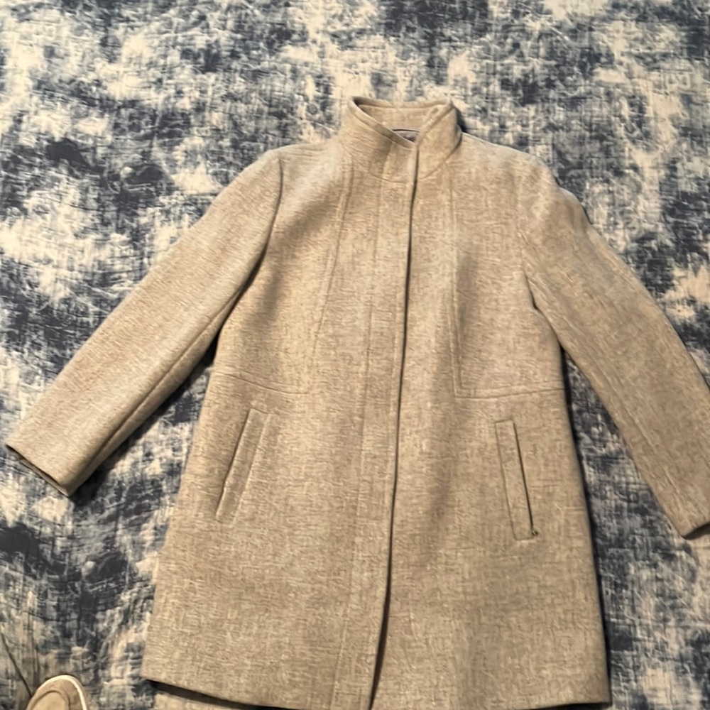 Talbots gray coat